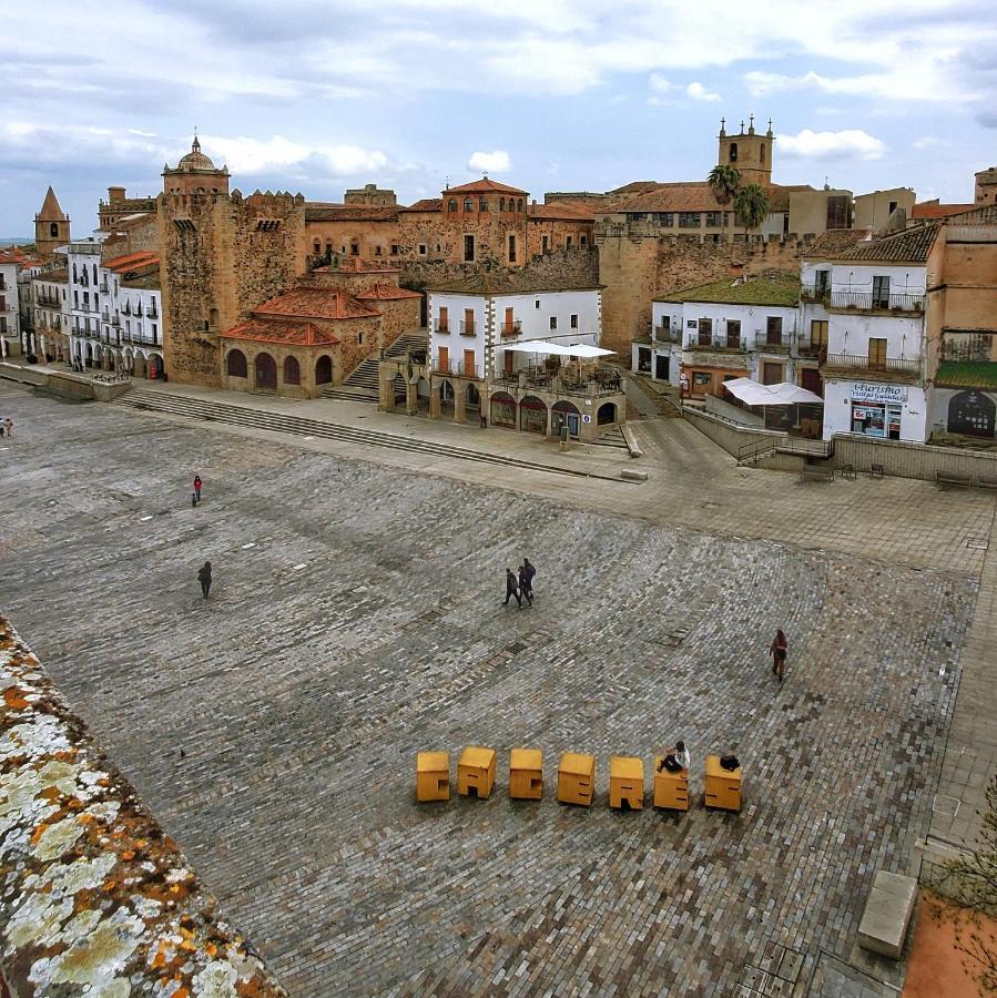 Hostal Martes Caceres Plaza Mayor - Tercer Piso Sin Ascensor Exteriér fotografie